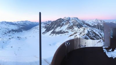 immagine della webcam nei dintorni di Passo Resia: webcam Senales Ski