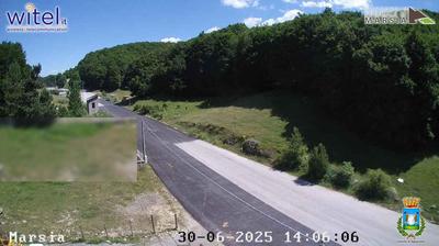 immagine della webcam nei dintorni di Cervara di Roma: webcam Sante Marie
