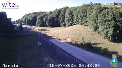 immagine della webcam nei dintorni di Vallepietra: webcam Sante Marie