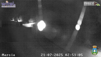 immagine della webcam nei dintorni di Lucoli: webcam Sante Marie