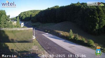 immagine della webcam nei dintorni di Colle di Tora: webcam Sante Marie