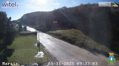 immagine della webcam nei dintorni di Colle di Tora: webcam Sante Marie