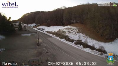 immagine della webcam nei dintorni di Filettino: webcam Sante Marie