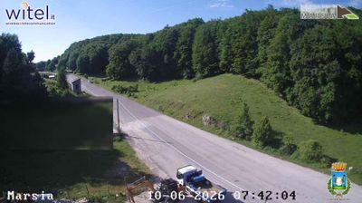 immagine della webcam nei dintorni di Tagliacozzo: webcam Sante Marie