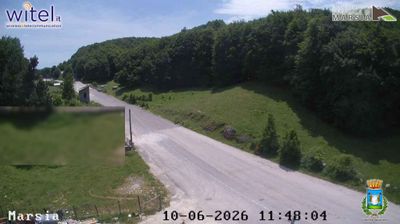 immagine della webcam nei dintorni di Tagliacozzo: webcam Sante Marie