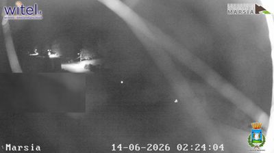 immagine della webcam nei dintorni di Rocca di Mezzo: webcam Sante Marie