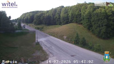 immagine della webcam nei dintorni di Campo Felice: webcam Sante Marie