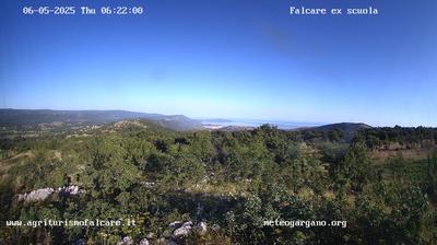 immagine della webcam nei dintorni di San Giovanni Rotondo: webcam Cagnano Varano