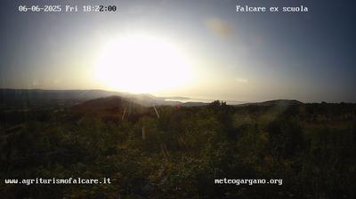 immagine della webcam nei dintorni di San Giovanni Rotondo: webcam Cagnano Varano