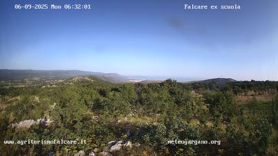 immagine della webcam nei dintorni di San Giovanni Rotondo: webcam Cagnano Varano