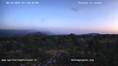 immagine della webcam nei dintorni di Vico del Gargano: webcam Cagnano Varano