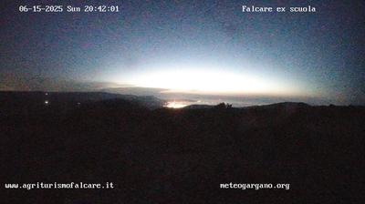 immagine della webcam nei dintorni di Rodi Garganico: webcam Cagnano Varano