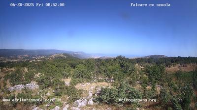 immagine della webcam nei dintorni di Capoiale: webcam Cagnano Varano