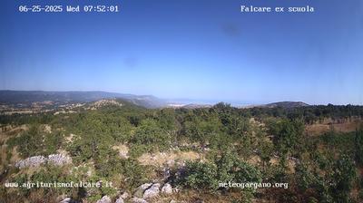 immagine della webcam nei dintorni di San Nicandro Garganico: webcam Cagnano Varano
