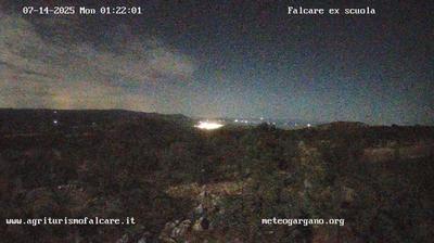 immagine della webcam nei dintorni di Torre Mileto: webcam Cagnano Varano