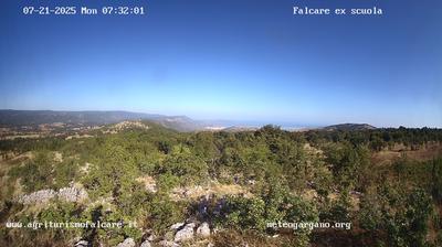 immagine della webcam nei dintorni di San Giovanni Rotondo: webcam Cagnano Varano