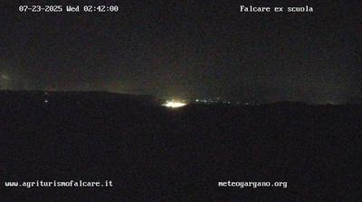 immagine della webcam nei dintorni di Torre Mileto: webcam Cagnano Varano