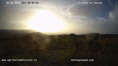 immagine della webcam nei dintorni di San Menaio: webcam Cagnano Varano