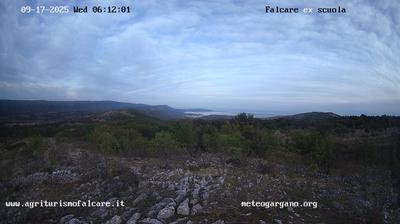 immagine della webcam nei dintorni di Rodi Garganico: webcam Cagnano Varano
