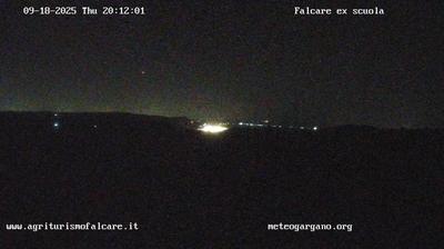 immagine della webcam nei dintorni di Torre Mileto: webcam Cagnano Varano