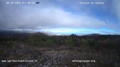 immagine della webcam nei dintorni di Manacore: webcam Cagnano Varano