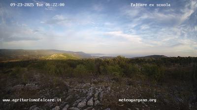 immagine della webcam nei dintorni di Vico del Gargano: webcam Cagnano Varano