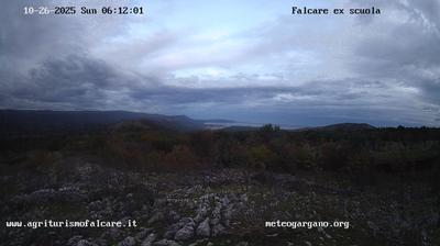 immagine della webcam nei dintorni di San Giovanni Rotondo: webcam Cagnano Varano