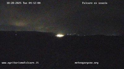 immagine della webcam nei dintorni di Scoglio Paradiso: webcam Cagnano Varano