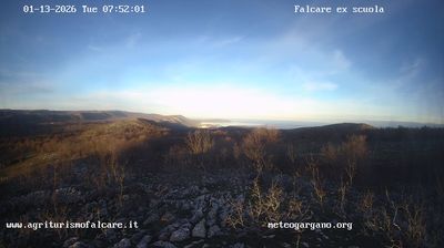 immagine della webcam nei dintorni di Scoglio Paradiso: webcam Cagnano Varano