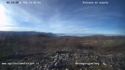 immagine della webcam nei dintorni di Rodi Garganico: webcam Cagnano Varano