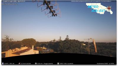 immagine della webcam nei dintorni di Martina Franca: webcam Putignano