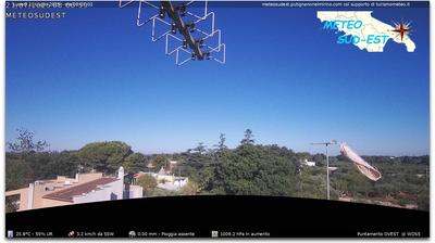 immagine della webcam nei dintorni di Castellana Grotte: webcam Putignano