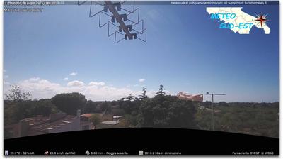 immagine della webcam nei dintorni di Torre Canne: webcam Putignano