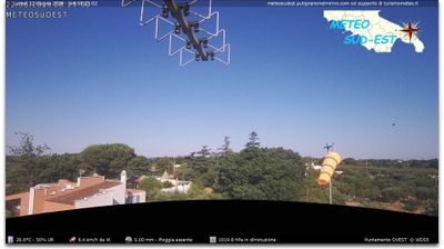 immagine della webcam nei dintorni di Selva di Fasano: webcam Putignano
