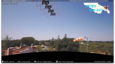 immagine della webcam nei dintorni di Gioia del Colle: webcam Putignano