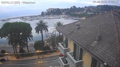 immagine della webcam nei dintorni di Portofino Vetta: webcam San Michele Di Pagana