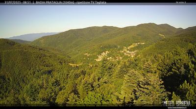 immagine della webcam nei dintorni di Santa Sofia: webcam Badia Prataglia