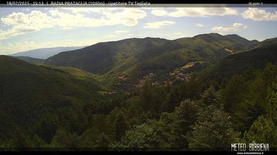 immagine della webcam nei dintorni di Bagno di Romagna: webcam Badia Prataglia