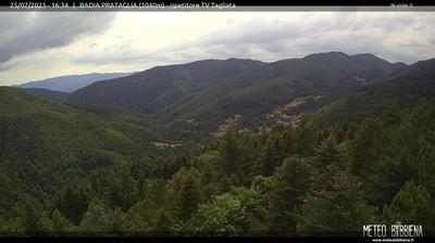 immagine della webcam nei dintorni di Mercato: webcam Badia Prataglia