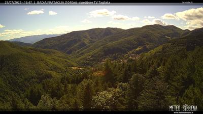 immagine della webcam nei dintorni di Sarsina: webcam Badia Prataglia