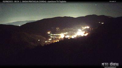 immagine della webcam nei dintorni di Passo della Consuma: webcam Badia Prataglia