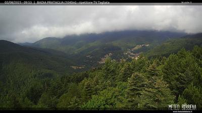 immagine della webcam nei dintorni di San Benedetto in Alpe: webcam Badia Prataglia