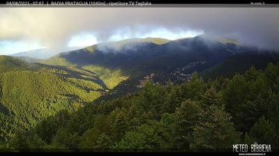 immagine della webcam nei dintorni di Ortignano Raggiolo: webcam Badia Prataglia