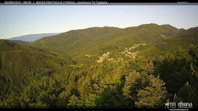 immagine della webcam nei dintorni di Pratovecchio: webcam Badia Prataglia