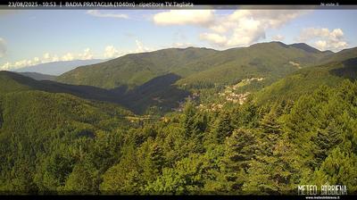 immagine della webcam nei dintorni di San Benedetto in Alpe: webcam Badia Prataglia