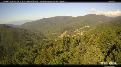 immagine della webcam nei dintorni di Civitella di Romagna: webcam Badia Prataglia