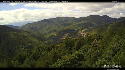 immagine della webcam nei dintorni di Mercato: webcam Badia Prataglia