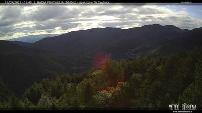 immagine della webcam nei dintorni di Passo della Consuma: webcam Badia Prataglia