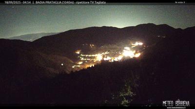 immagine della webcam nei dintorni di San Benedetto in Alpe: webcam Badia Prataglia