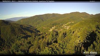 immagine della webcam nei dintorni di Chiusi della Verna: webcam Badia Prataglia